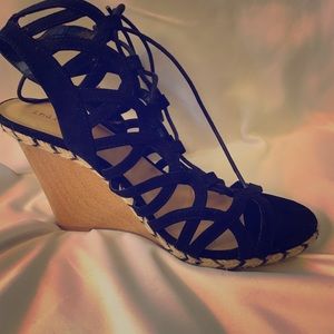 Size 10 Indigo Wedge